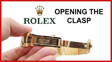 how to open a rolex hidden clasp bracelet|rolex hidden clasp jubilee.